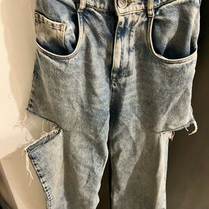 Maison Margiela Cut-Out Detailed Jeans IT 36.